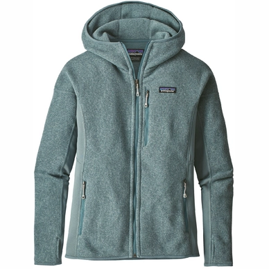 Polaire Patagonia Women Performance Better Sweater Hoody Cadet Blue