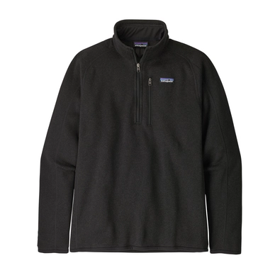 Pullover Patagonia Better Sweater 1/4 Zip Black 2019 Herren