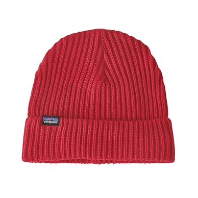 Muts Patagonia Fishermans Rolled Beanie Rincon Red