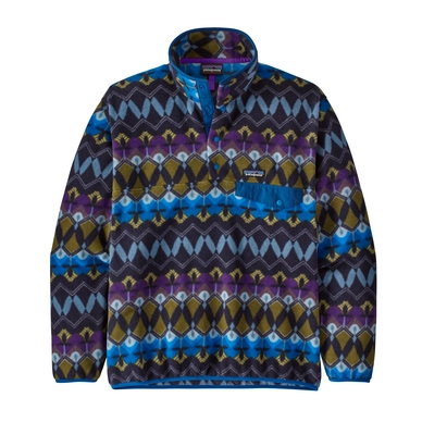 Fleece Patagonia Men LW Synch Snap-T P/O Companions Big: New Navy