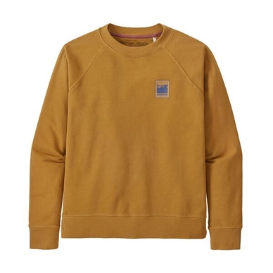 Jumper Patagonia Women Alpine Icon Regenerative Organic Certified Cotton Crew S Oaks Brown