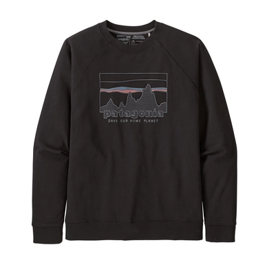 Jumper Patagonia Men's 73 Skyline Organic Crew Sweatshirt Black