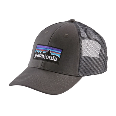 Cap Patagonia P-6 Logo LoPro Trucker Hat Forge Grey