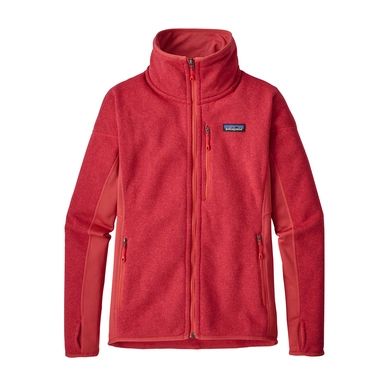 Fleece Patagonia Womens Performance Better Sweater Jacket Static Red
