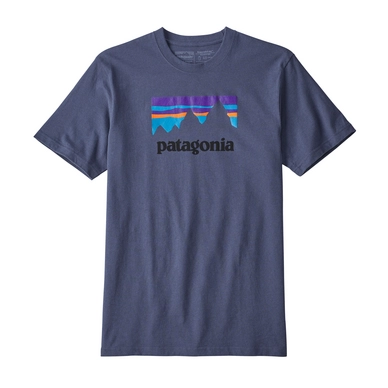 T-Shirt Patagonia Men's Shop Sticker Responsibili-Tee Dolomite Blue