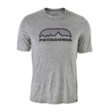 T-Shirt Patagonia Cap Daily Graphic Alpine Array Feather Grey Herren