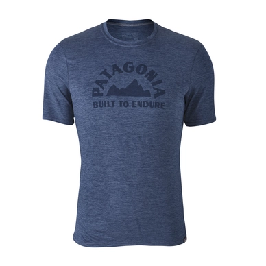 T-Shirt Patagonia Men's Cap Daily Graphic Geologers Dolomite Blue