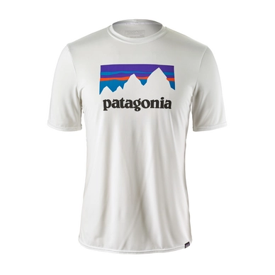 T-shirt Patagonia Cap Daily Graphic Shop Sticker White Herren