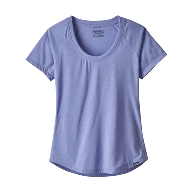T-Shirt Patagonia Femme  Capilene Cool Trail Shirt Light Violet Blue