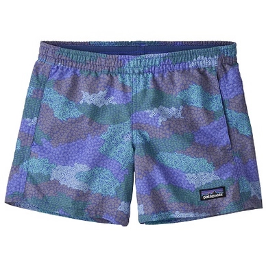 Short Patagonia Girls Baggies Shorts Next Wave Multi Float Blue