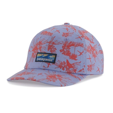 Cap Patagonia Unisex Boardshort Label Trad Cap Faria Small: Light Current Blue