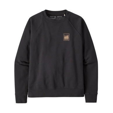 Jumper Patagonia Women Alpine Icon Regenerative Organic Certified Cotton Crew S Ink Black
