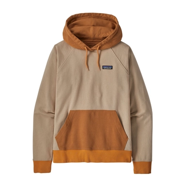 Pull Patagonia Femme P-6 Label Organic Hoody Oar Tan