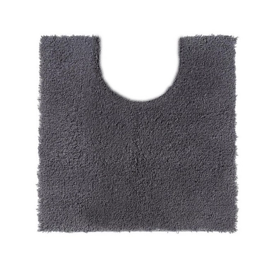 WC-Matte Aquanova Bela Dunkelgrau mit Kerbe