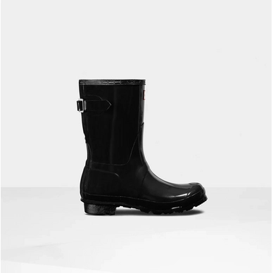 Regenlaars Hunter Women Original Short Back Adjustable Gloss Black