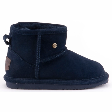 Pantoffel Warmbat Kids Wallaby Suede Dk Navy