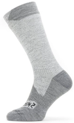 Sok Sealskinz Unisex Waterproof All Weather Mid Length Grey Marl