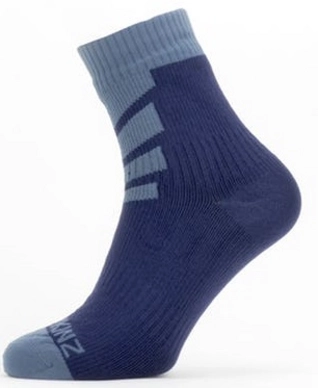 Sok Sealskinz Unisex Waterproof Warm Weather Ankle Length Navy Blue