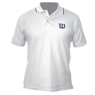 Tennis Polo Shirt Wilson Men W White