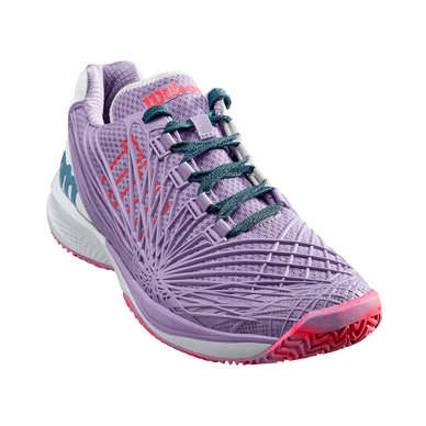 Tennis Shoes Wilson Women Kaos 2.0 Pastel Lilac White Fiery Coral
