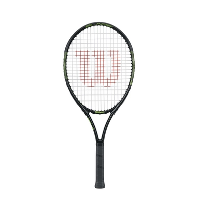 Tennis Racket Wilson Junior Blade 25 Black Green (Strung)