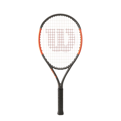 Raquette de Tennis Wilson Burn 25 S Gun Metal Power Orange (Cordée)