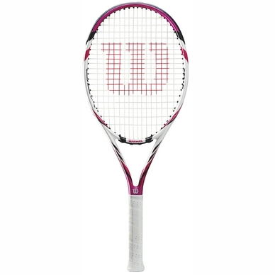 Tennisschläger Wilson Six.Two 100 Pink (Besaitet)