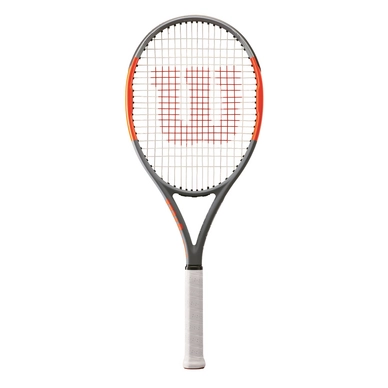 Tennis Racket Wilson Burn Team 100 Orange Grey (Strung)