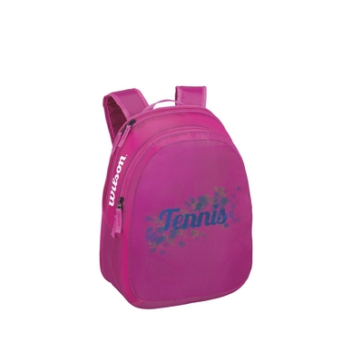 Tennis Bag Wilson Match Rucksack Junior Pink Blue