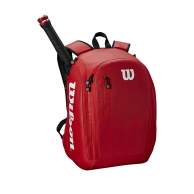 WRZ847996_Tour_Backpack_Red_Black_Front_wRacket