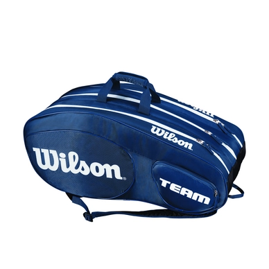 Tennistasche Wilson Team III 12 Pack Blue White