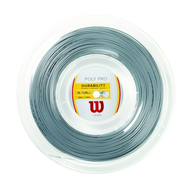 Tennissaite Wilson Poly Pro 15 Reel Silver 1.35mm/200m