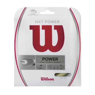 Tennissaite Wilson NXT Power 16 Natural 1,3mm/12m