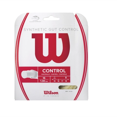 Tennissaite Wilson Synthetic Gut Control 16 Natural