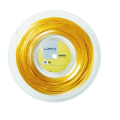 Tennissaite Luxilon 4G Reel Gold 1.25mm/200m