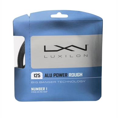 Tennissnaar Luxilon Alu Power Rough Silver 1,25mm/12m