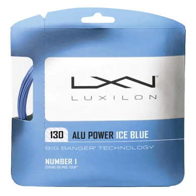 Tennis String Luxilon Alu Power Ice Blue 1.3 mm / 12 m