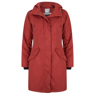 Raincoat Happy Rainy Days Twill Padded Coat Reno Dark Red