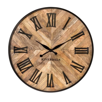 Wandklok Riverdale Nate Bruin 75 cm