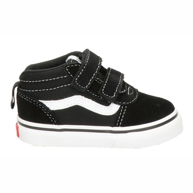 Sneakers Vans Toddler Ward Mid V Suede Canvas Black White