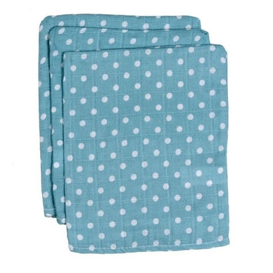 Washandje Briljant Hydrofiel Bea Jade (set van 3)