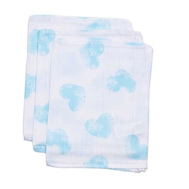 Washandje Briljant Hydrofiel Milly Mint (set van 3)