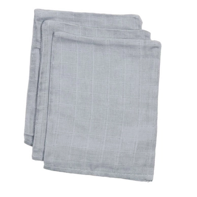 Washandje Briljant Hydrofiel Grijs (set van 3)