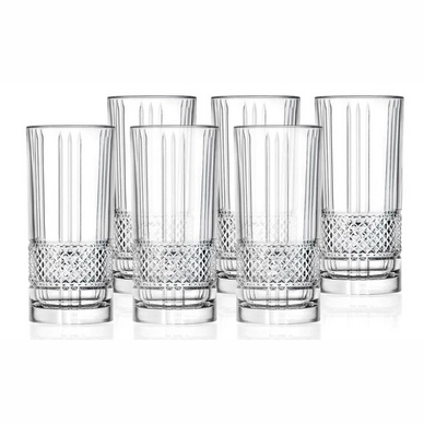 Waterglas Lyngby Glas Krystal Brillante Clear 370 ml (6-delig)