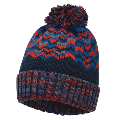 Muts Dare2B Mens Headstrong Beanie Admiral Blue Fiery Red