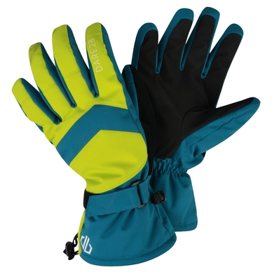 Handschoen Dare2B Mens Probity Ocean Depths Citron Lime