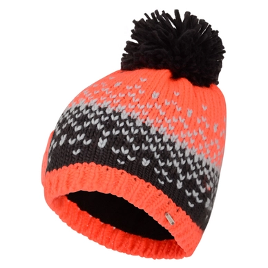 Muts Dare2B Women Ideation Beanie Fiery Coral Ebony Grey