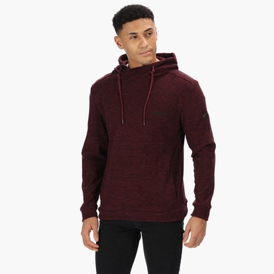 Trui Regatta Men Kalman Burgundy Black