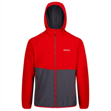 Jas Regatta Men Arec II Clash Red Slate Grey