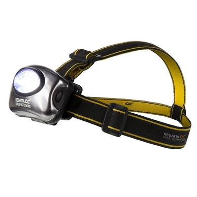 Hoofdlamp Regatta 5 LED Headtorch Black Sealgrey